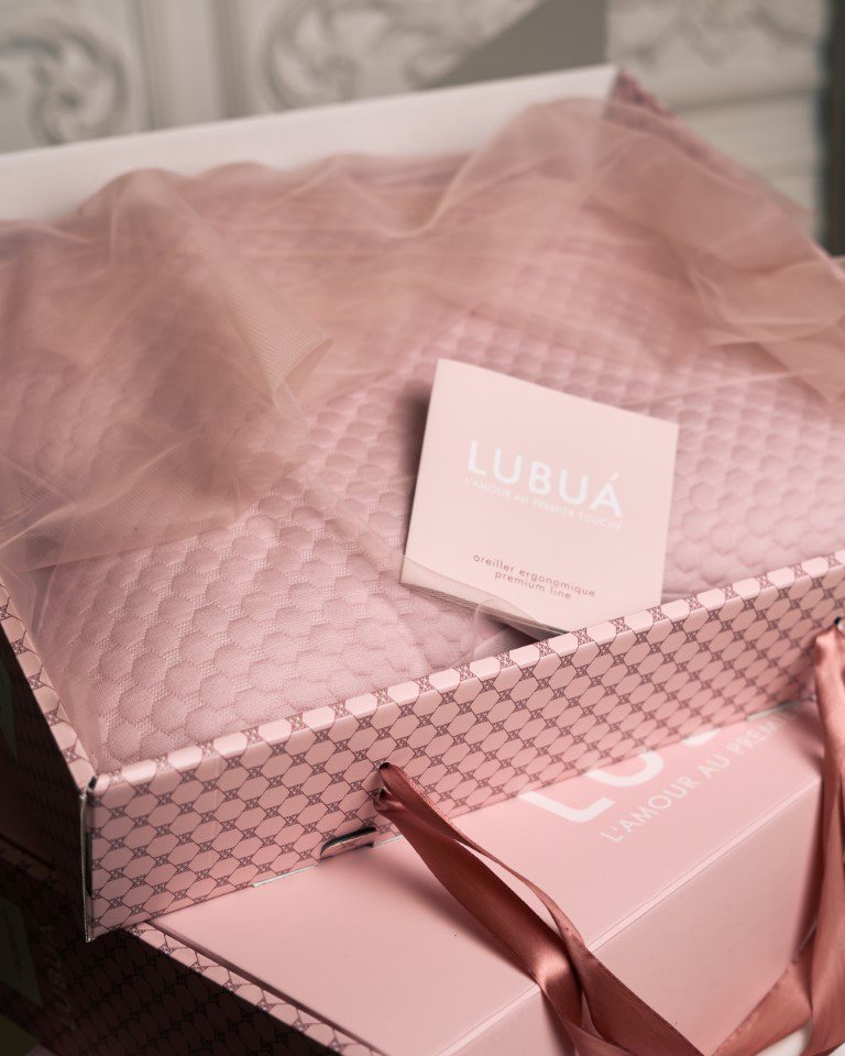 Подушка премиум класса Lepapi П503 LUBUA, Лиловый купить в OrtoMir24